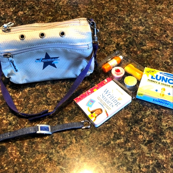 SOLD. American girl on the go outfit 2 n 1 with backpack. SOLD - Picture 3 of 7